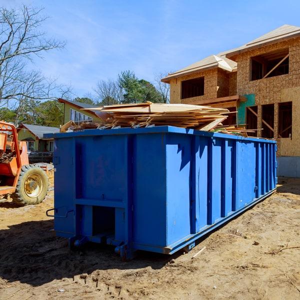 construction dumpsters can usually be rented for anywhere from a few days to several weeks, depending upon the needs of the project